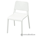 Ikea Teodores White Stacking Chair